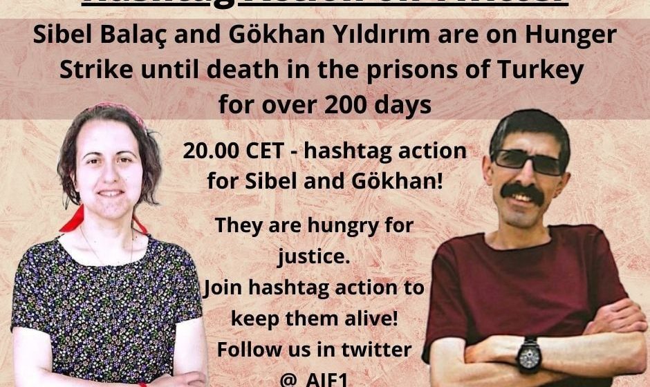 Salviamo le vite dei prigionieri politici turchi!