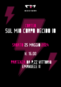 CORTEO SUL MIO CORPO DECIDO IO